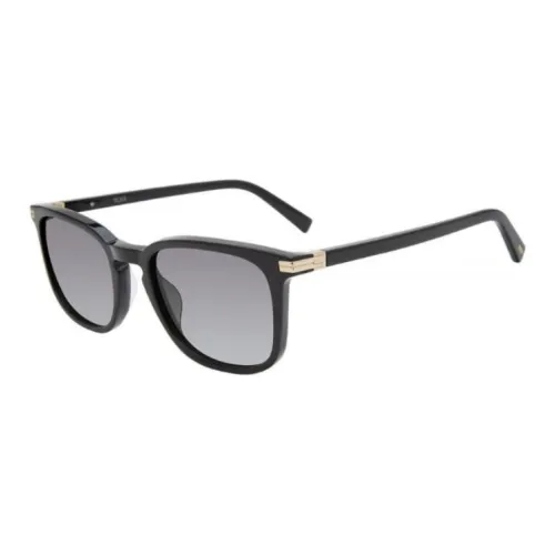 TUMI Plastic Square Sunglasses Men's Black