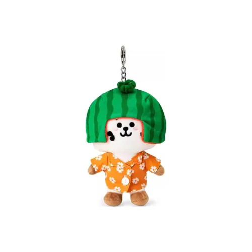 LINE FRIENDS BT21 Летний LANE Collection Милый Bag Charm Куклы Плюшевый Брелок Высота 16 см