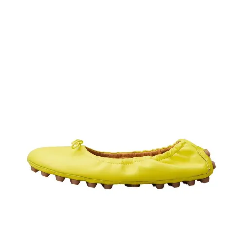 TOD'S Женские повседневные туфли женские желтый