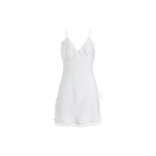 MIIOW Белые Женские Ночные сорочки