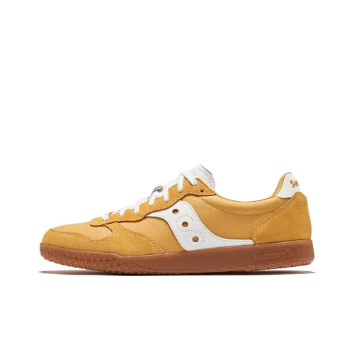 Saucony Bullet CT Скейтборд Кроссовки Низкие Top Желтый Белый Унисекс