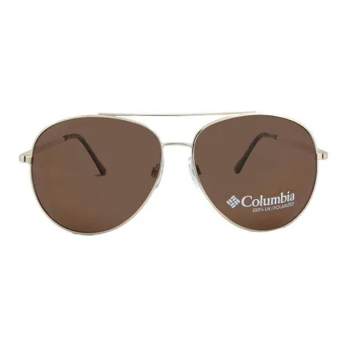 Columbia Металл Aviator Солнцезащитные очки Женские Золото