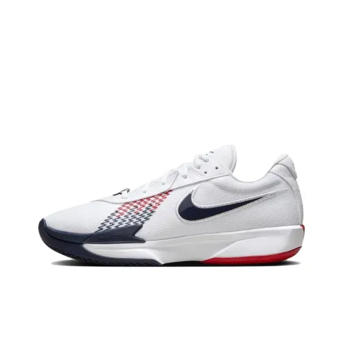 Nike Air Zoom г.T. Cut ACADEMY Low Топ Баскетбольные кроссовки Мужской Белый черный