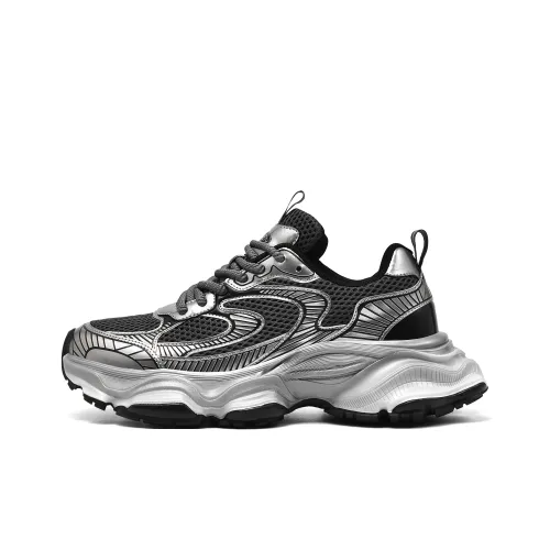 TRUEN Techwear Коллекция Низкие Кеды с Толстой Подошвой Унисекс