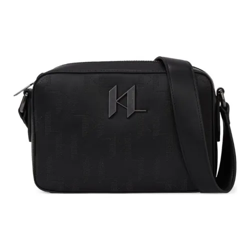 Сумка через плечо из полиуретана Karl Lagerfeld мужская черная