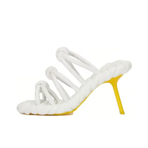 LOEWE Слипоны Женские Белые Желтые