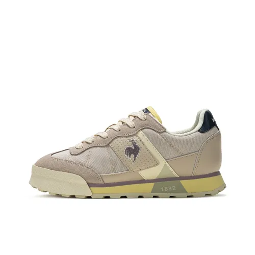 Le Coq Sportif Повседневный Низкий Топ Бежевый Женский