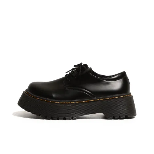 SHUXI Женские повседневные туфли 5 см женские черный