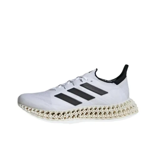 Adidas 4DFWD 4 Slip-Resistant и Breathable Low Top Повседневные Беговые Кроссовки Мужские Белые