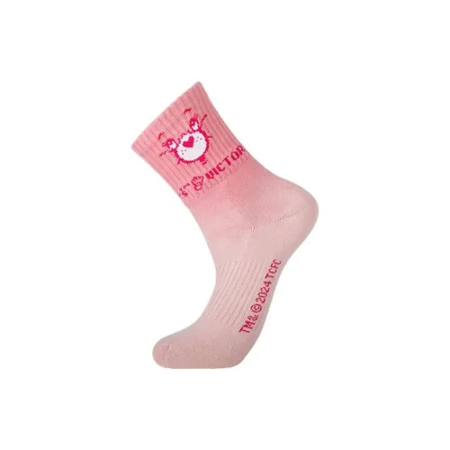 Victor x Care Bears Бадминтон Носки Женские 1 Пачка Румяный Розовый
