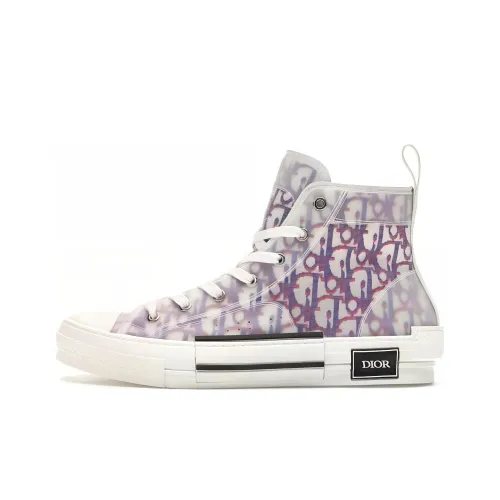 DIOR B23 OBLIQUE Коллекция Высокие Стильные Скейтбординги Мужские Синий Красный