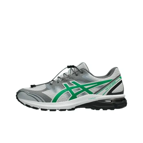 SAN SAN GEAR x Asics GEL TERRAIN Low Топ Беговые кроссовки Мужской Белый серый зеленый