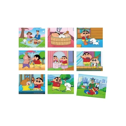 3D JP Карандаш SHIN Chan Фрагмент Everyday Collection Слепые коробки Single Mystery Коробка Целая коробка 8 шт