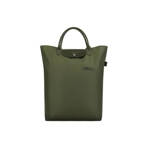 LONGCHAMP Le Pliage Green Полиамид Тоут Сумка Сумка для покупок Сумка среднего размера Женская Лесной зеленый
