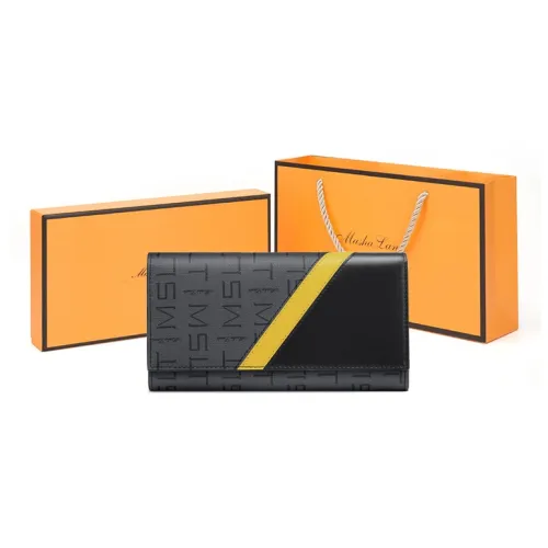 MashaLanti Синтетическая кожа Кошелек для монет Кошелек Стандартный Мужской Темно-серый