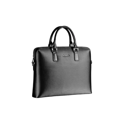 SAMSONITE Корова Спилок Коробка для документов Мужская Черная Сумка
