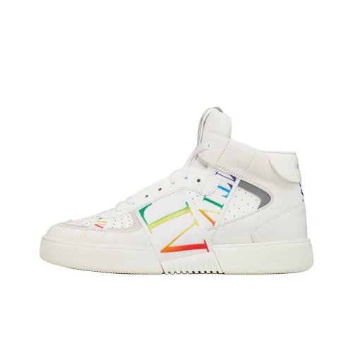 Valentino VL7N MID Топ Скейтборд Кроссовки Мужские Белые