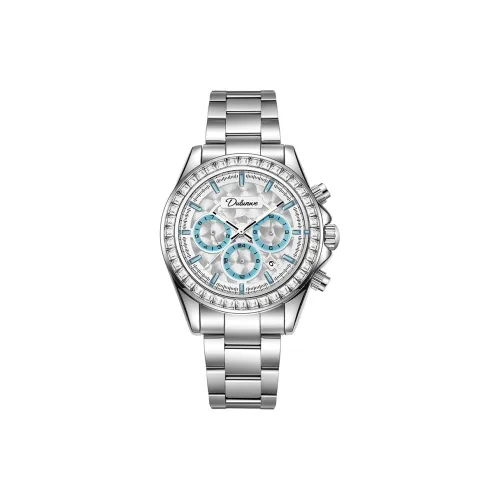 Dulunwe Автоматический Механический Механизм Нержавеющая Сталь Ремешок Часы Мужские Белый Циферблат