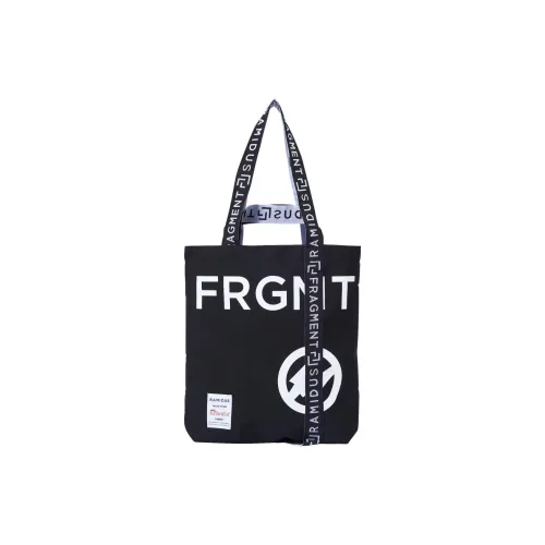 Fragment Design × RAMIDUS Коллаборация Акриловая Сумка-тоут Сумка для покупок Сумка через плечо Сумка среднего размера Унисекс Черный
