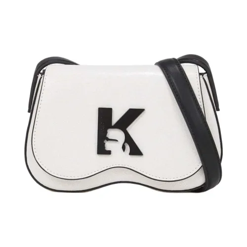 KARL LAGERFELD Полиэстер Сумка через плечо Мини Женская Белая