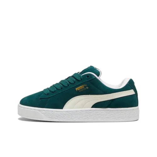 PUMA Suede XL Скейтборд Кроссовки Низкие Зеленые Унисекс