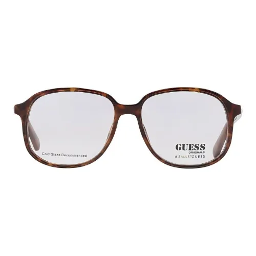GUESS Пластик Квадратные Оправы для очков Унисекс Гаванский