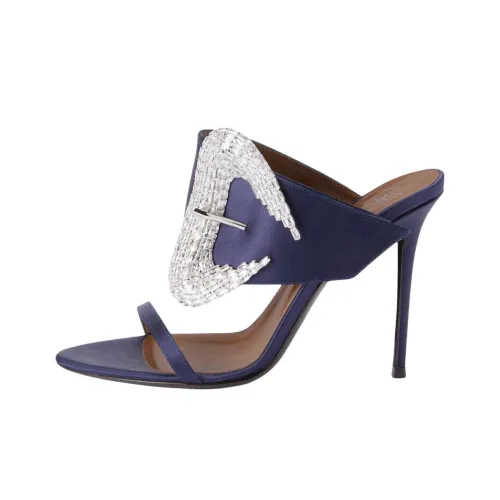 Giuseppe Zanotti GZ Слипоны 10,5 см Женские Фиолетовые