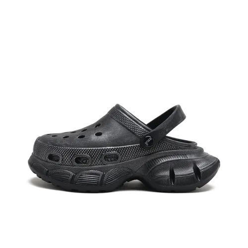 EXULL Q Сабо Женские Полированные Черные