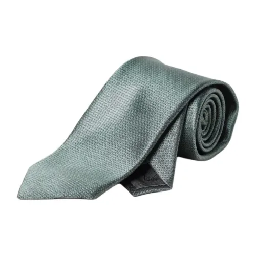 EMPORIO ARMANI Шелковые галстуки Мужской Зеленый