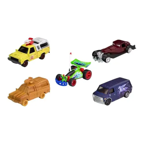 HOT WHEELS Disney Anniversary 5 штук коробка набор игрушек
