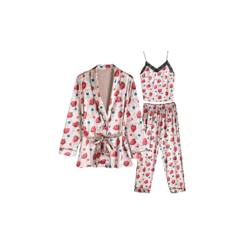 IIZZINI Пижамный комплект женский трехкомпонентный комплект