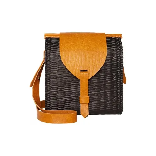 O Bag Thermoplastic Compound Сумка через плечо Сумка на плечо Унисекс Черный Оранжевый