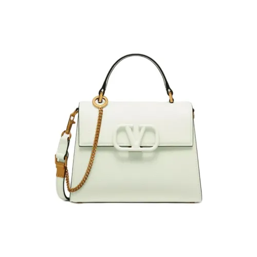 Valentino VSLING Рельефная Телячья Кожа Через плечо Одно Плечо Сумка Маленькая Женская Светло-Зеленая