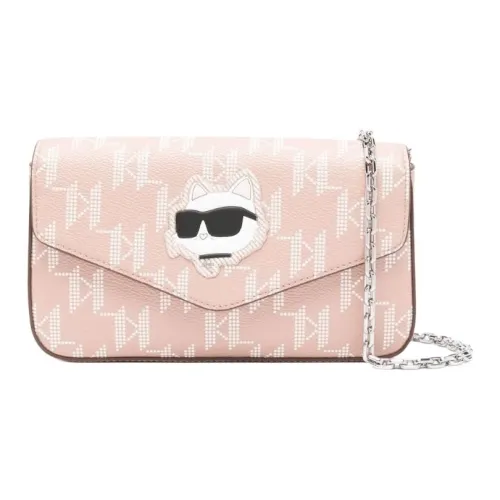 KARL LAGERFELD K Ikonik ПУ (полиуретан) Сумка через плечо Женская Розовая
