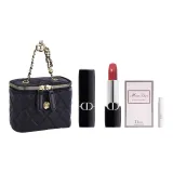 Dior 720 Увлажняющий Сатиновый Формальная одежда + Цветочный Возлюбленная Женская Свет Деодорант Образец + Мини Сумка на плечо