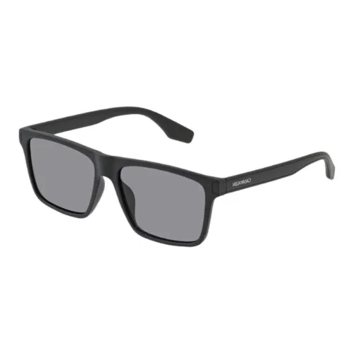 CALVIN KLEIN Пластик Прямоугольные Солнцезащитные очки Мужские Черные