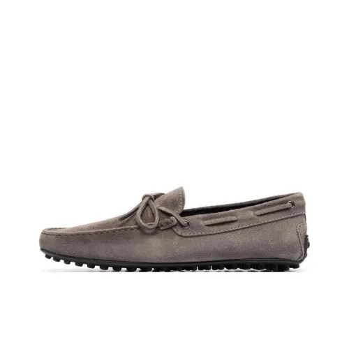 TOD'S Повседневные кожаные туфли для мужчин