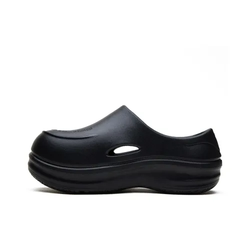 REEMUSTERED Устойчивый к запахам устойчивый к истиранию быстросохнущий домашние тапочки унисекс черный