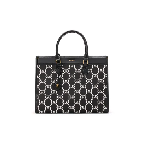 Montagut Сумка через плечо из искусственной кожи сумка-тоут стандартная женская черная серая коричневая