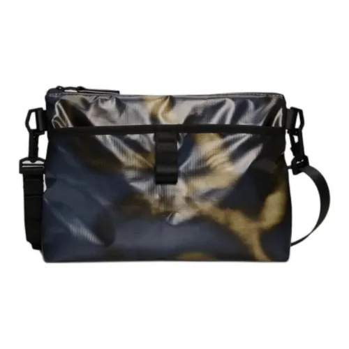 Rains Полиэстер Сумка через плечо Стандартная Унисекс Черная