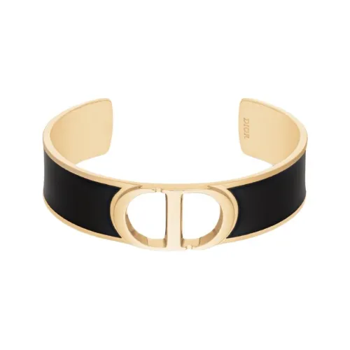 DIOR Металл Браслеты Женские Золото Черный