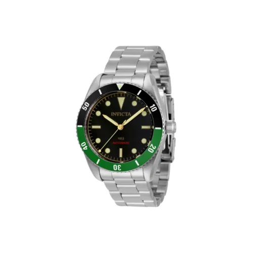 INVICTA Автоматический Механический Механизм Мужские Часы 40 мм Черный