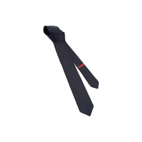 BVLGARI Шелковые галстуки Мужской Темно-синий