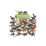 32 Больших Динозавра (с коробкой для хранения и картой для раннего образования)