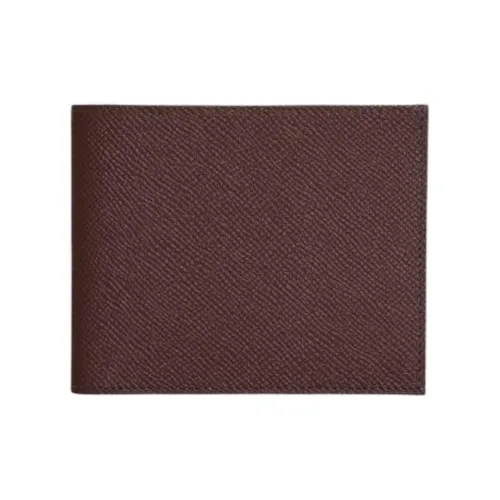 HERMES Citizen Twill Кошельки Коричневый Мужской