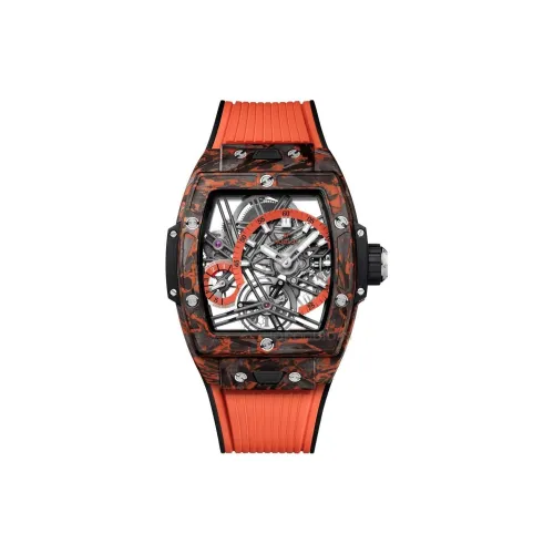 HUBLOT Мужские часы с ручным заводом BIG BANG Soul 42 мм, с механизмом, с циферблатом Skeleton