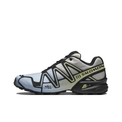 Salomon Collaboration Speedcross 3 Уличная обувь Низкий топ Черный/Светлый умбра/Туманный синий Унисекс