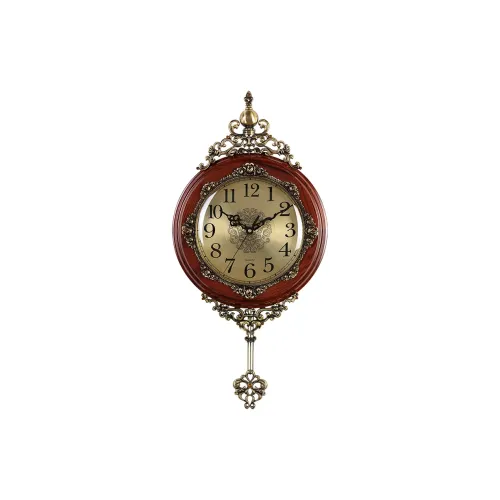 HENSE Кварцевый механизм Стена Часы Стена Часы Унисекс Кофе Циферблат часов HP602