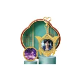 Коллекционное памятное украшение, коробка с слепым принтом, одна пара