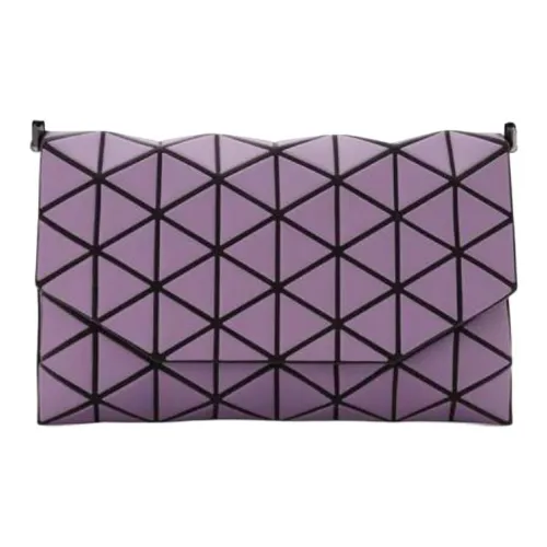 ISSEY MIYAKE TONNEAU MATTE Искусственная кожа Ручная сумка через плечо сумка на плечо Женская Светло-фиолетовая